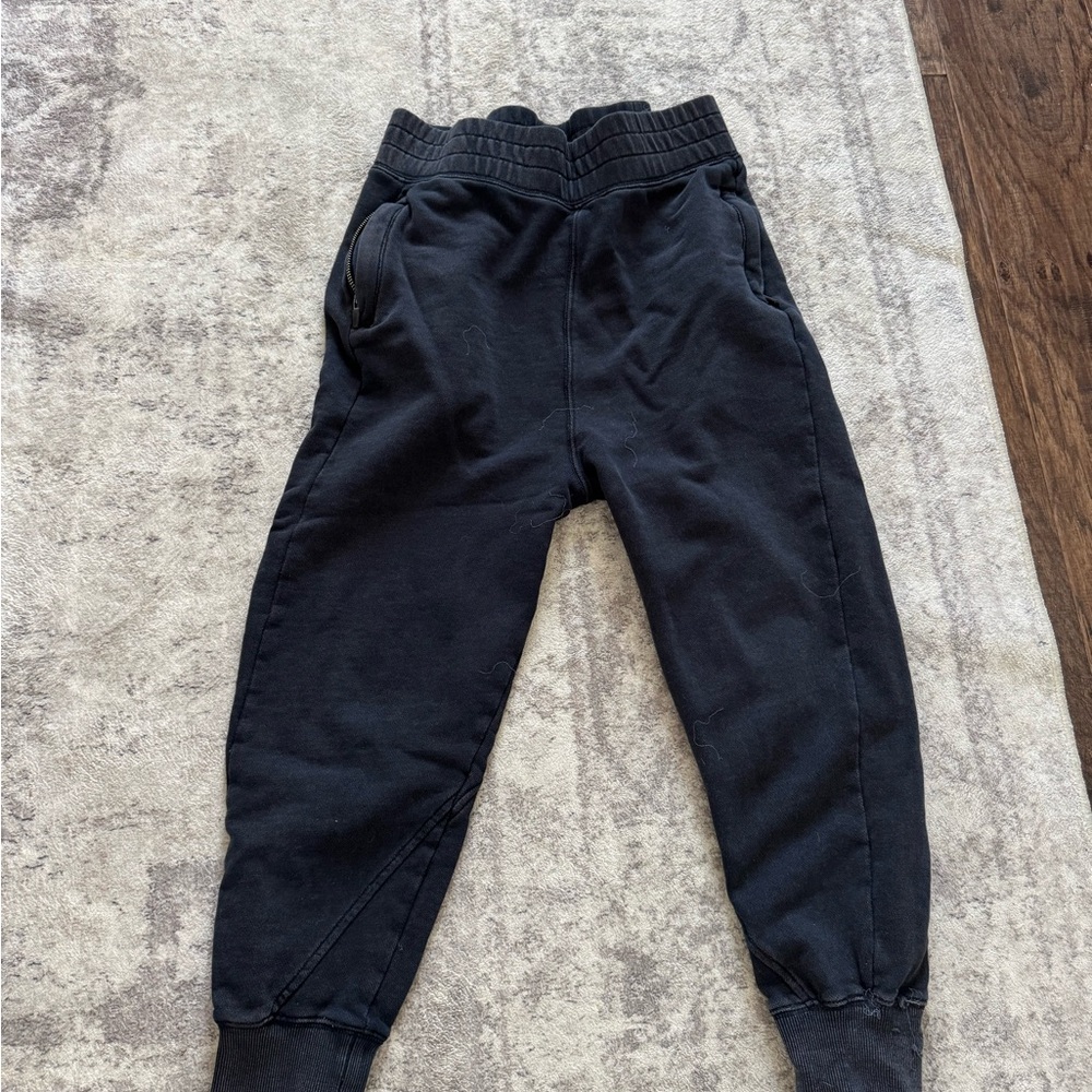 Free People Black Jogger Pants
